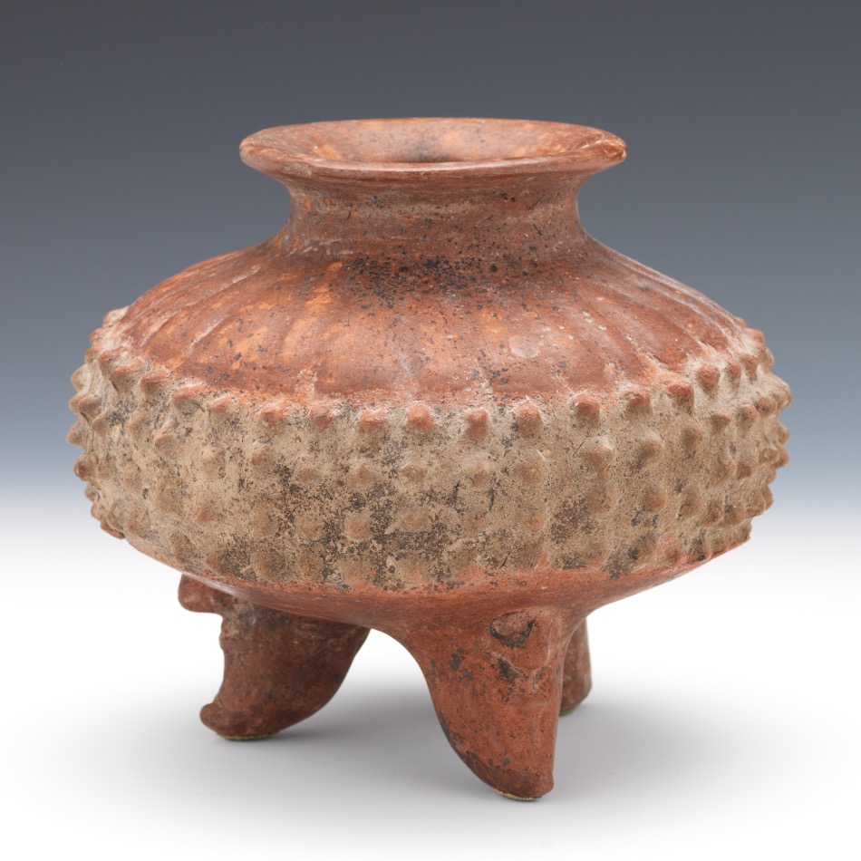 Pre-Columbian Tripod Vase - Image 4 of 7