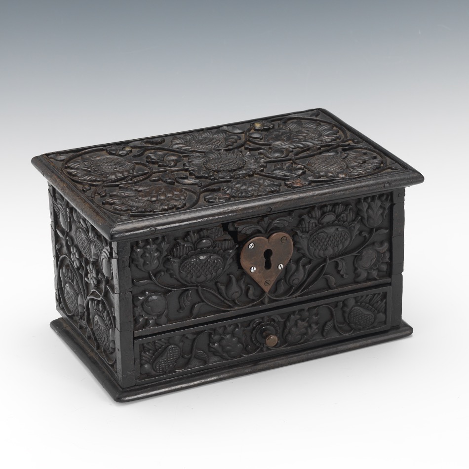 Carved Wooden Box