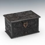 Carved Wooden Box