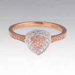 Ladies' Natural Pink Diamond Ring