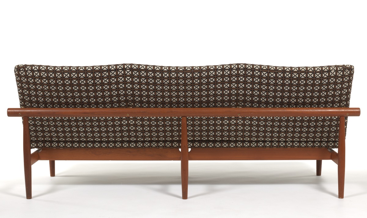 Finn Juhl "Model 137" Sofa (Japan Sofa) Designed for France & Daverkosen of Denmark, Introduced ca. - Image 4 of 9
