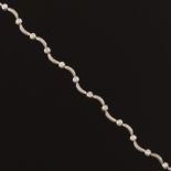 Ladies' Gold and Diamond Tennis Bracelet