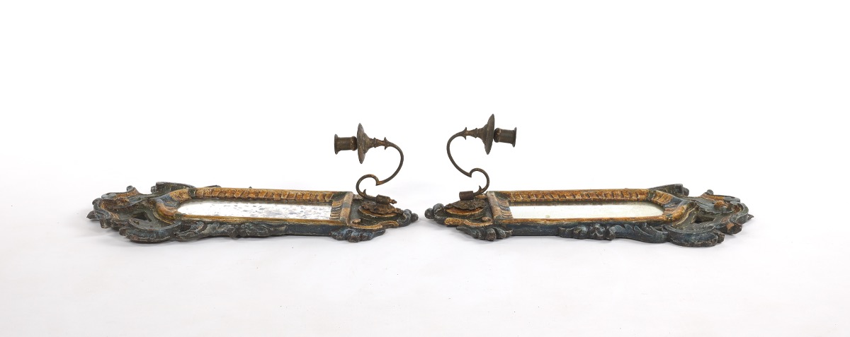 A Pair of 18th Century Reflectors from Lisbon - Image 2 of 6