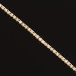 Ladies' Gold and Diamond Tennis Bracelet