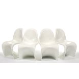 Four Zuo Modern S Chairs in the style of Vernor Panton