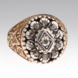 Victorian Style Diamond Ring