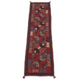 Lakharbi Uzbek Style Soumak Runner, ca. 1970's