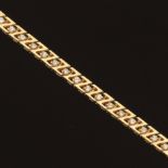 Gold and Diamond "Z" Link Bracelet