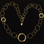 Ladies' Chunky Gold Link Necklace