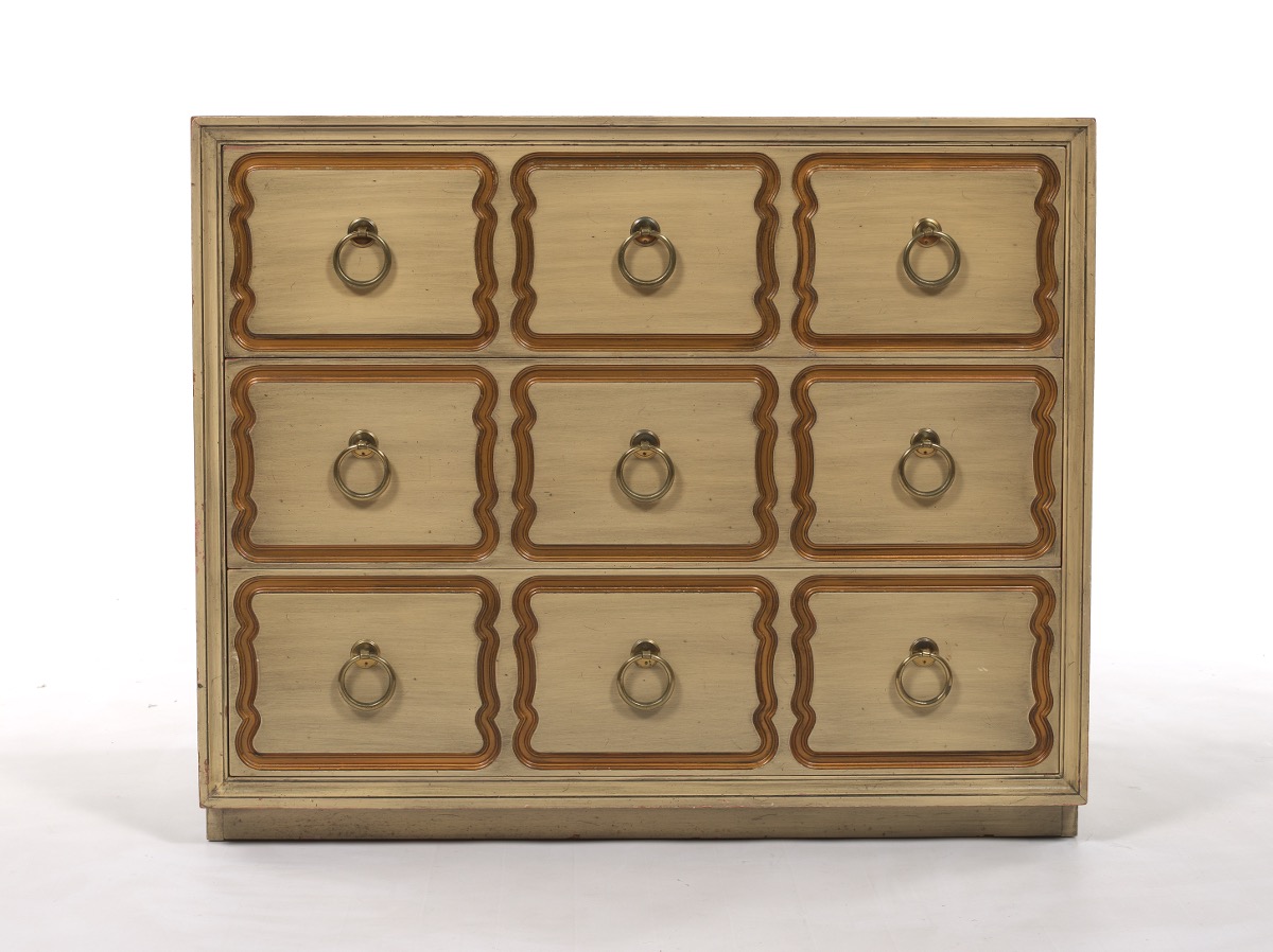 Dorothy Draper "Espana Bunching Chest" for Heritage, ca. 1950s - Image 3 of 8