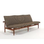 Finn Juhl "Model 137" Sofa (Japan Sofa) Designed for France & Daverkosen of Denmark, Introduced ca.