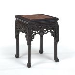 Carved Asian Plant Stand