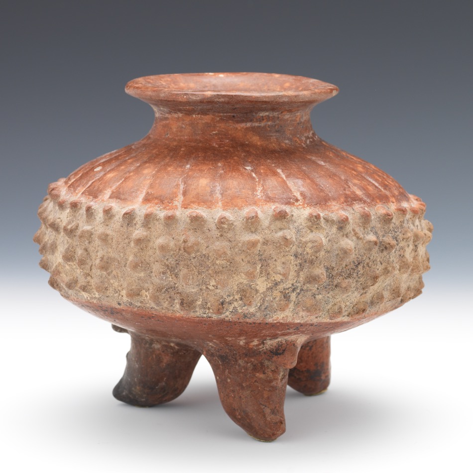 Pre-Columbian Tripod Vase - Image 2 of 7