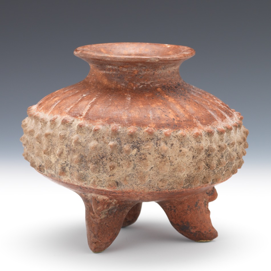 Pre-Columbian Tripod Vase - Image 3 of 7