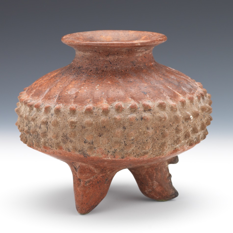 Pre-Columbian Tripod Vase - Image 5 of 7