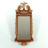 Chippendale Style Federal Parcel Gilt Mirror