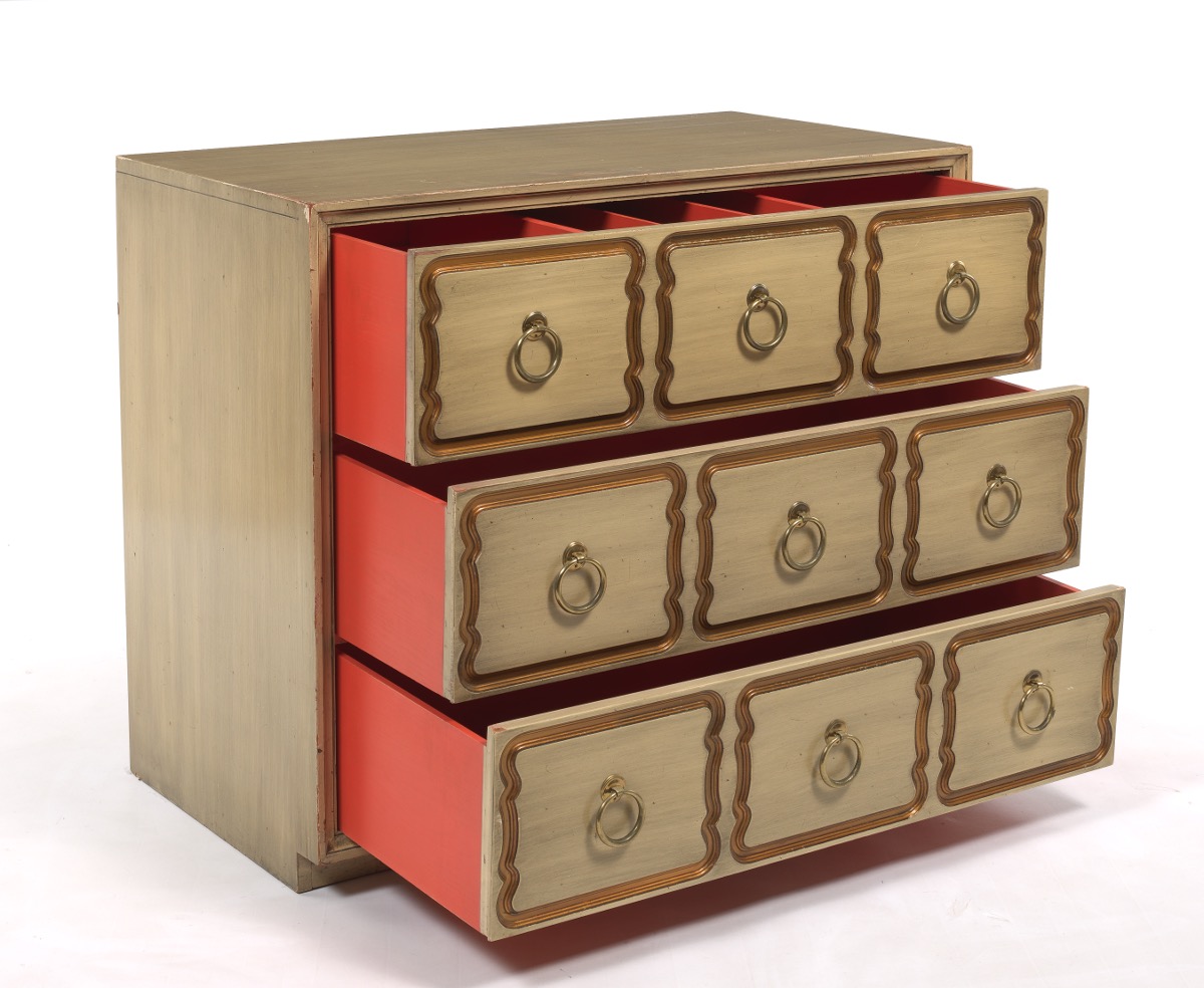 Dorothy Draper "Espana Bunching Chest" for Heritage, ca. 1950s - Image 2 of 8