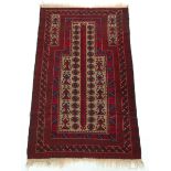 Balouch Prayer Rug, ca. 1970's