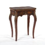 Inlaid Marquetry Parlor Table