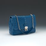 Tod's Quilted Patent Leather Shoulder Bag