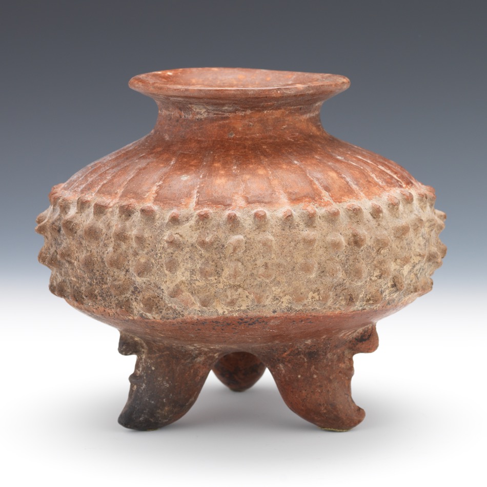 Pre-Columbian Tripod Vase