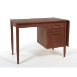 Teak Drop Leaf Desk After Arne Vodder