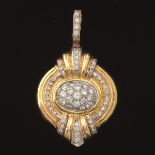 Ladies' Gold and Diamond Pendant