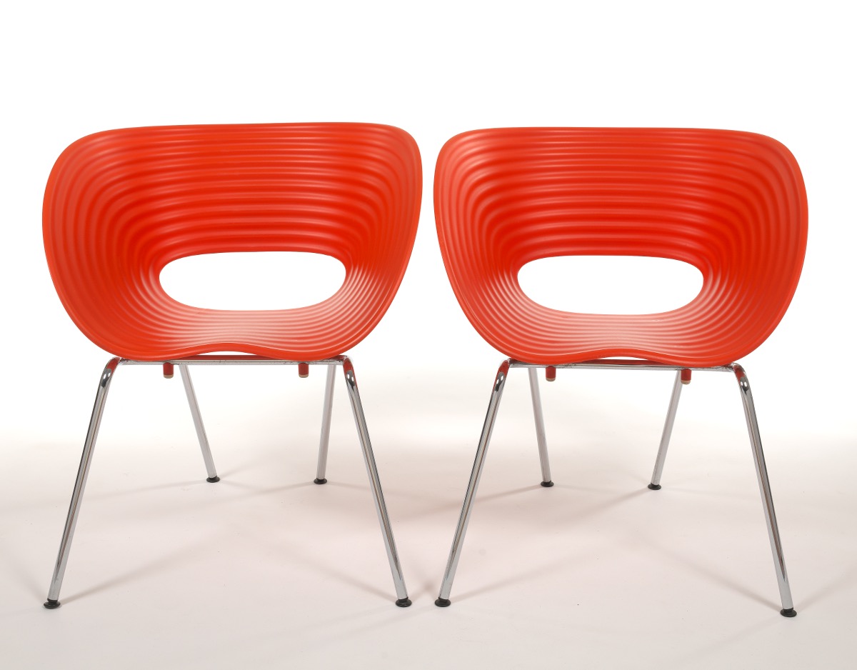 Four Ron Arad "Tom Vac" Chairs Designed for Vitra - Image 8 of 17