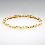 Ladies' Ilias Lalaoonis Gold Hinged Bangle, Athens, Greece