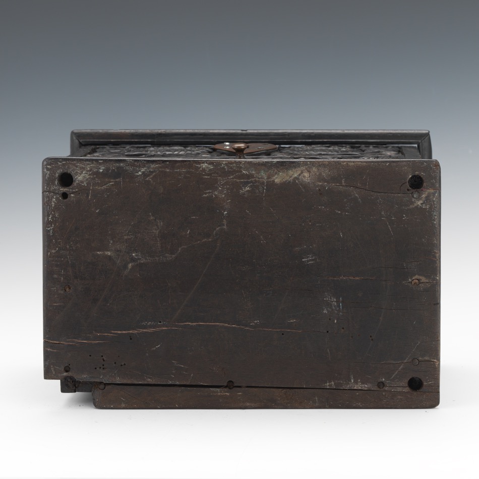 Carved Wooden Box - Image 10 of 11