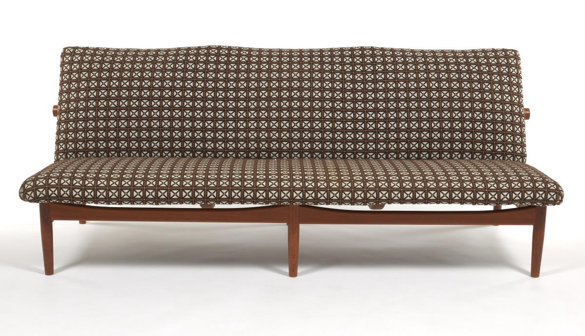 Finn Juhl "Model 137" Sofa (Japan Sofa) Designed for France & Daverkosen of Denmark, Introduced ca. - Image 2 of 9