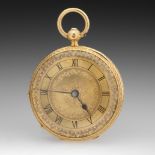 Antique 18k Jones of London Swing-Out Pocket Watch