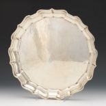 Chippendale Style Sterling Silver Tray, American, ca. 1920