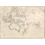 Carte De L' Oceanie Ou Cinquieme Parte Du Monde, by Adrien Hubert Brue (1786-1832)