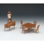 Doll House Dining Room Furniture by Bespaq Co.