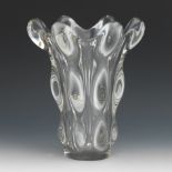 Art Vannes Glass Vase, ca. 1960's