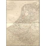 Carte Du Royaume Des Pays-Bas by Adrien Hubert Brue (1786-1832)