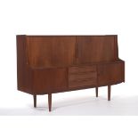 Attributed to Arne Vodder Sideboard with Top