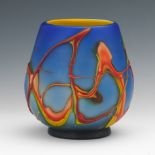 Rolf Kerr Berghan Glass Vase, ca. 1960's