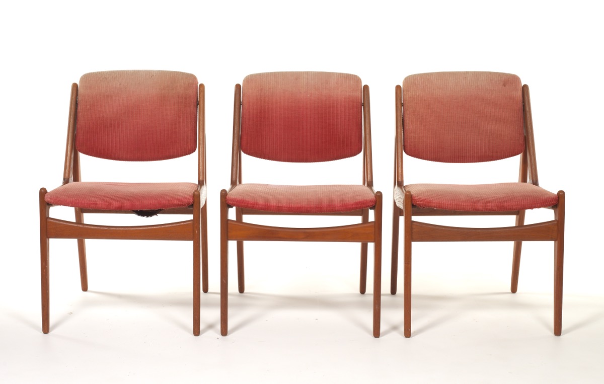 Eight Arne Vodder "Ella" Chairs for Vamo - Image 2 of 20