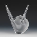 Lalique Crystal, "Sylvie" Vase, ca. 20th Century