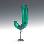 Alessandro Pianon for Vetreria Vistosi, "Pulcino" Glass Bird, Murano, Italy