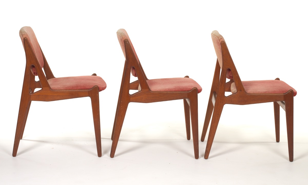 Eight Arne Vodder "Ella" Chairs for Vamo - Image 9 of 20
