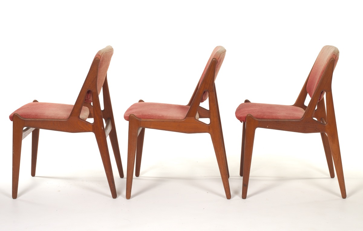 Eight Arne Vodder "Ella" Chairs for Vamo - Image 11 of 20
