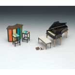 Doll House Living/Music Room Furniture by Bespaq Co. and Maggie Melinda, Canada