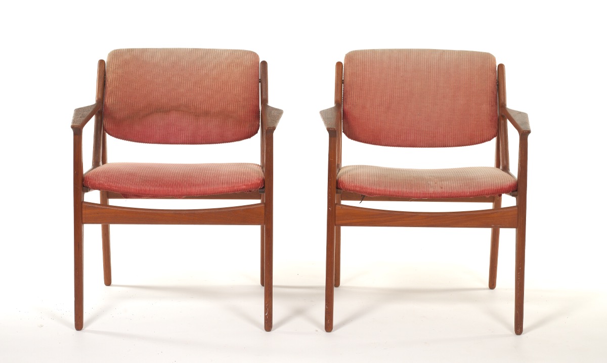 Eight Arne Vodder "Ella" Chairs for Vamo - Image 14 of 20