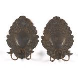 Dutch Pair of Wall Sconces, ca. 19th Century