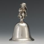Gorham Sterling Silver Figural Bell, ca. 1852-1865