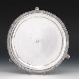 Ball, Tompkins & Black, Successors to Marquand & Co., Sterling Silver Footed Salver, New York, ca.