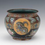 Japanese Cloisonne Small Jardiniere